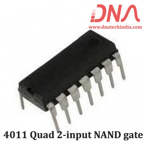 4011 Quad 2-input NAND gate