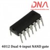 4012 Dual 4-input NAND gate 4012 Dual 4-input NAND gate