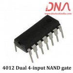 4012 Dual 4-input NAND gate