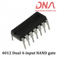 4012 Dual 4-input NAND gate 4012 Dual 4-input NAND gate