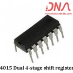 4015 Dual 4-stage shift register