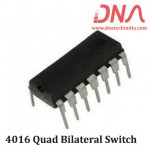 4016 Quad bilateral switch