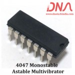 4047 Monostable - Astable multivibrator