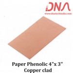 Paper Phenolic 4"x 3" Copper Clad