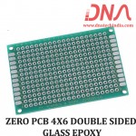 ZERO PCB 4X6 cm DOUBLE SIDED GLASS EPOXY