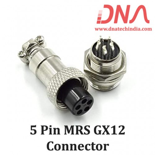 5 PIN MRS GX12 Connector