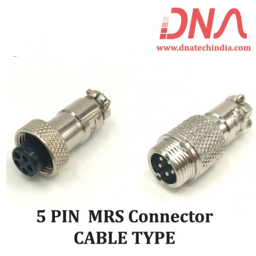 5 PIN CABLE TYPE GX16 MRS Connector