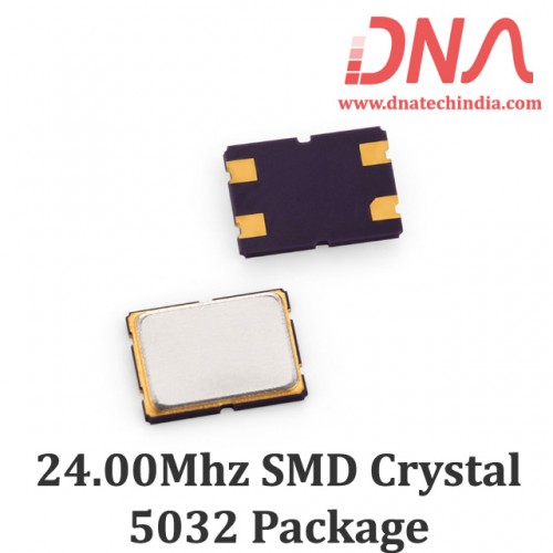 SMD5032 24.00 Mhz Crystal Oscillator