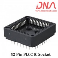 52 Pin PLCC IC Socket 52 Pin PLCC IC Socket