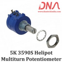 5K Ohm 3590S Helipot Precision Multiturn Potentiometer 5K Ohm 3590S Helipot Precision Multiturn Potentiometer