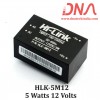 HLK-5M12 AC to DC 5 Watts 12 Volts Module HLK-5M12 AC to DC 5 Watts 12 Volts Module