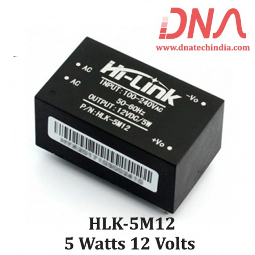 HLK-5M12 AC to DC 5 Watts 12 Volts Module 