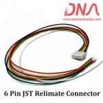 6 Pin 2.54mm JST Straight M/F Relimate Connector