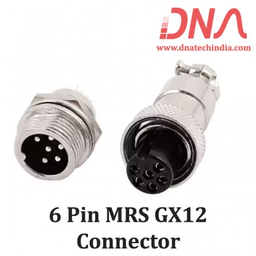 6 PIN MRS GX12 Connector