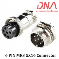 6 PIN MRS GX16 Connector 6 PIN MRS GX16 Connector
