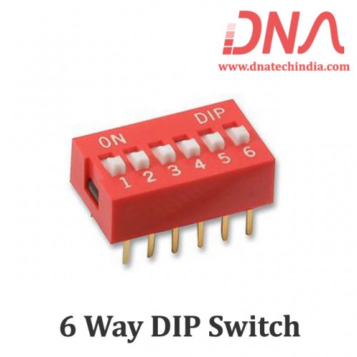DIP switch 6 Way