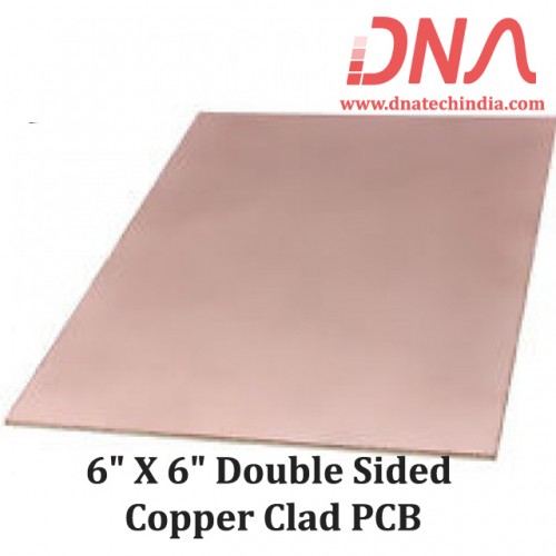 6"x 6" Double Sided Copper Clad PCB