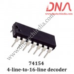74154 4-line-to-16-line decoder