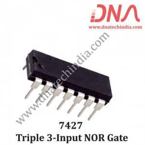 7427 Triple 3-Input NOR Gate 7427 Triple 3-Input NOR Gate