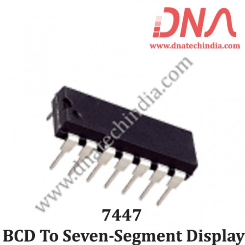 7447 BCD to Seven-segment display