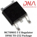 MC78M05 5 Volts SMD  Voltage Regulator (DPAK TO-252 Package)