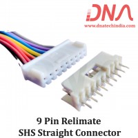 9 Pin 2.54mm SHS Straight M/F Relimate Connector 9 Pin 2.54mm SHS Straight M/F Relimate Connector