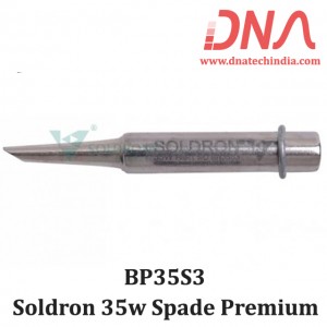 Soldron 35w Spade Premium Grade Long Life Bit (Iron) Soldron 35w Spade Premium Grade Long Life Bit (Iron)