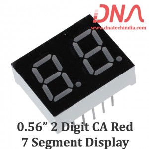 0.56" Two Digit RED CA 7 Segment Display 0.56" Two Digit RED CA 7 Segment Display