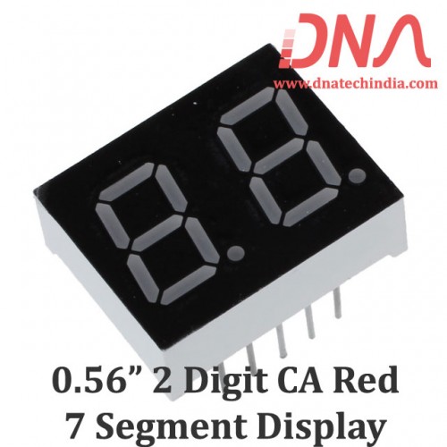 0.56" Two Digit RED CA 7 Segment Display