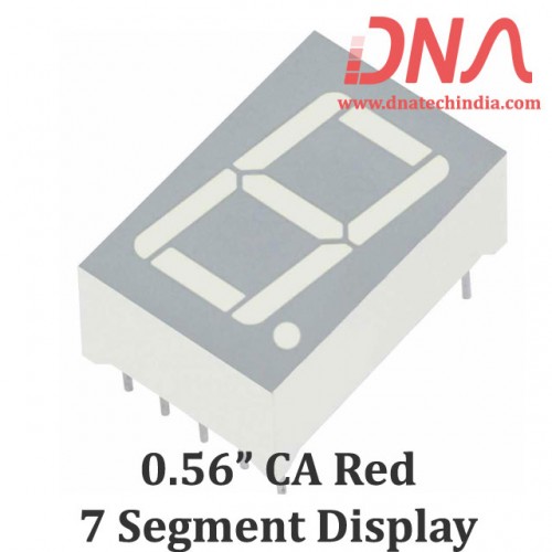 0.56" RED CA 7 Segment Display