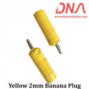 Yellow 2mm Banana Plug Yellow 2mm Banana Plug