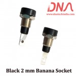 Black 2 mm Banana socket