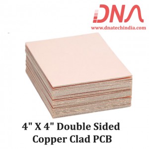 4"x 4" Double Sided Copper Clad PCB 4"x 4" Double Sided Copper Clad PCB