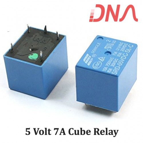 5 Volt 7A cube relay
