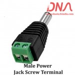 DC BARREL JACK ADAPTER PLUG SCREW TERMINAL (MALE)