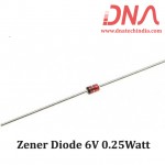 Zener Diode 6V 0.25Watt 