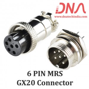 6 PIN MRS GX20 Connector 6 PIN MRS GX20 Connector