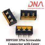 HB9500 3Pin Screwable Connector with Cover