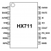 HX711 24-Bit ADC IC (16 PIN SOIC IC)