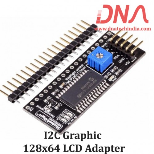 I2C Graphic 128x64 LCD Adapter