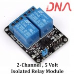 2 Channel 5 Volt Isolated Relay Module