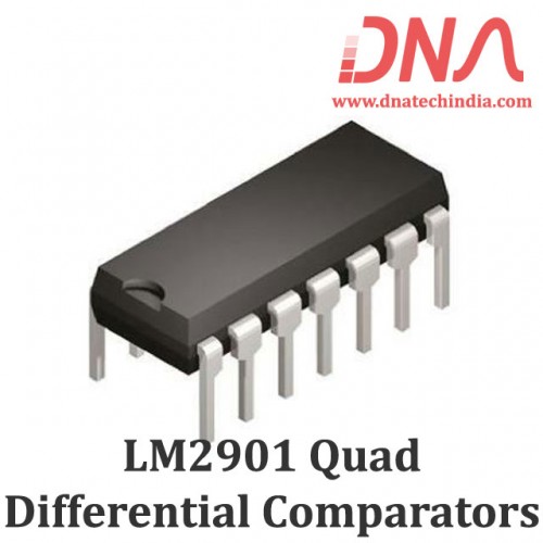 LM2901N Quad Differential Comparator
