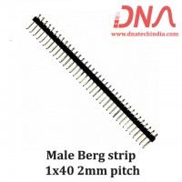 1x40 2 mm Berg Strip - Straight Male Header Strip 1x40 2 mm Berg Strip - Straight Male Header Strip