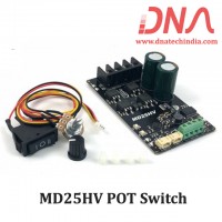 Cytron 25A 7V-58V DC motor driver with Switch and Potentiometer Control (MD25HV POT) Cytron 25A 7V-58V DC motor driver with Switch and Potentiometer Control (MD25HV POT)