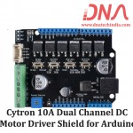 Cytron 10A Dual Channel DC Motor Driver Shield for Arduino