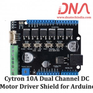 Cytron 10A Dual Channel DC Motor Driver Shield for Arduino Cytron 10A Dual Channel DC Motor Driver Shield for Arduino