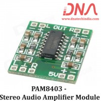 PAM8403 - Stereo Audio Amplifier Module PAM8403 - Stereo Audio Amplifier Module