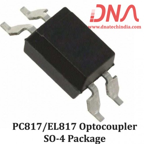 PC817/EL817 SMD Optocoupler IC (SOP-4 Package)