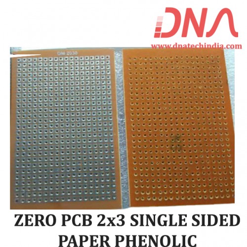 ZERO PCB 2X3 SINGLE SIDED PAPER PHENOLIC