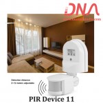 Wall Mount PIR Motion Switch 180 Degree 230 Volts (DNA-11)
